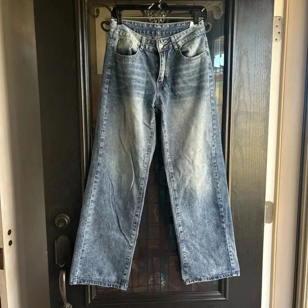 faded wash jean